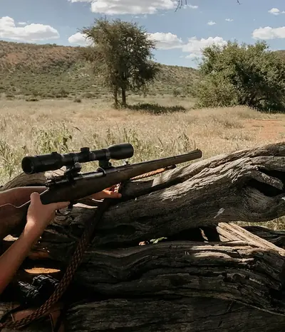 Ansitzjagd auf der Jagdfarm Garib in Namibia